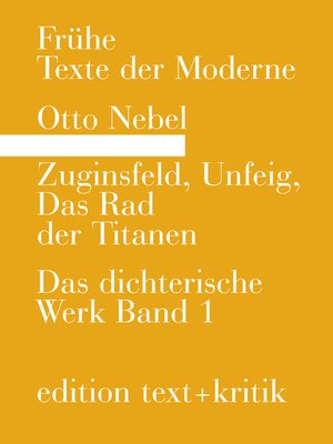 cover image of Zuginsfeld, Unfeig, Das Rad der Titanen